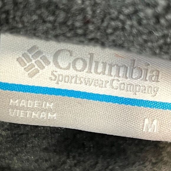 Columbia Women's Fleece Stand-Up Collared Full Zip Thermal Vest Gray Size Medium - Picture 6 of 7